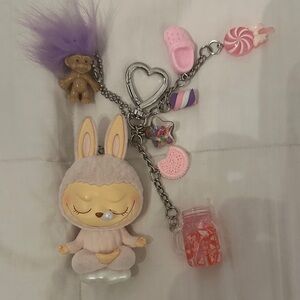 Lazy Yoga - Sleeping Key chain